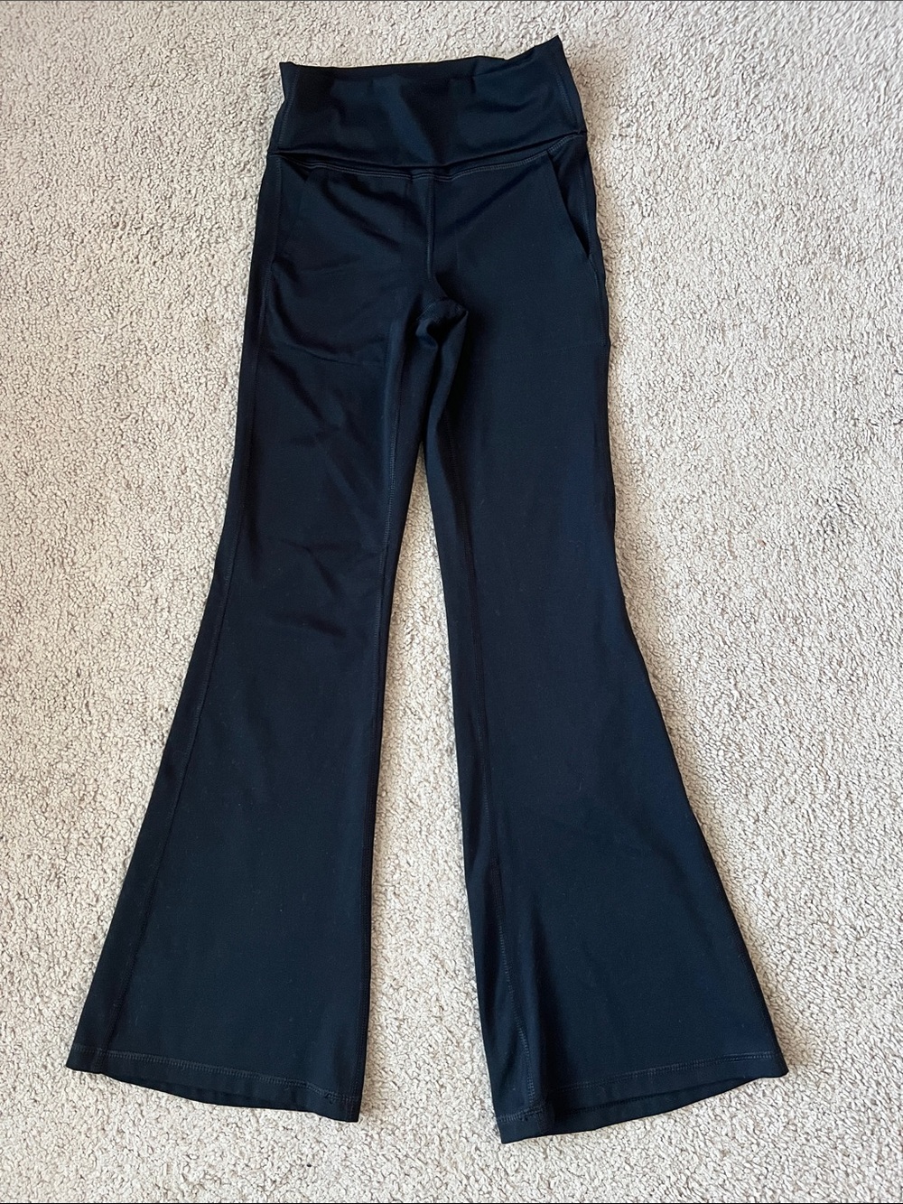 Yogalicious Black Flared Yoga Pants